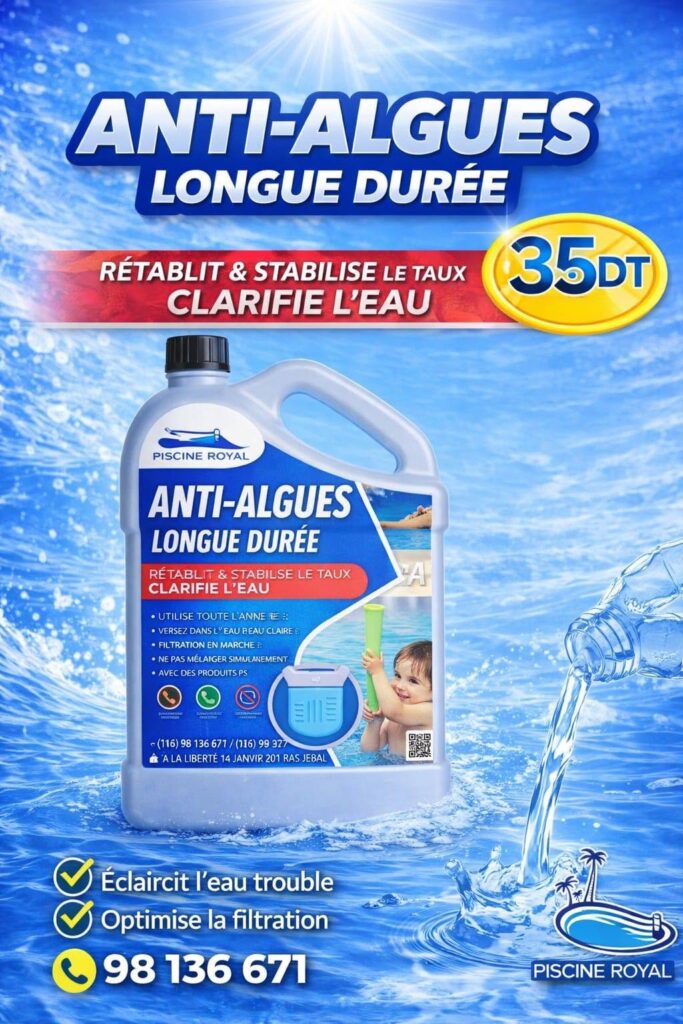 Anti-algues longue durée