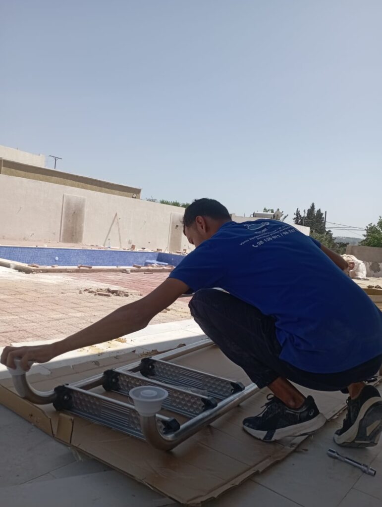 Pose de liner armé