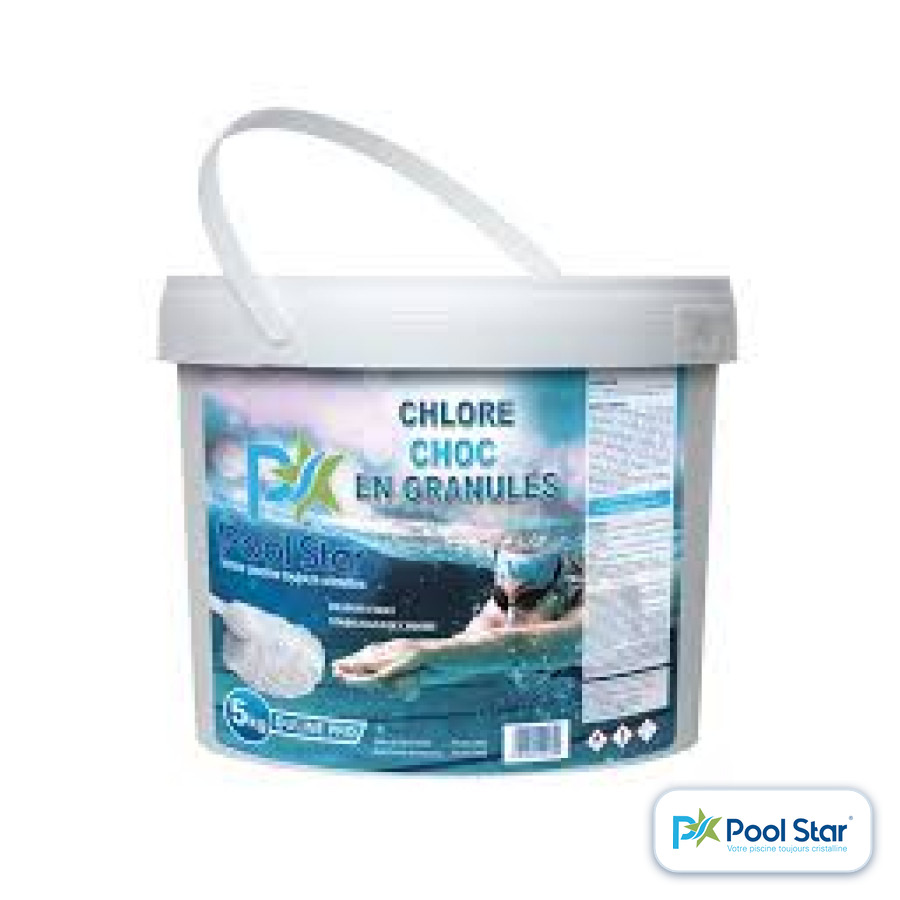 Chlore choc en granulés — Pool Star