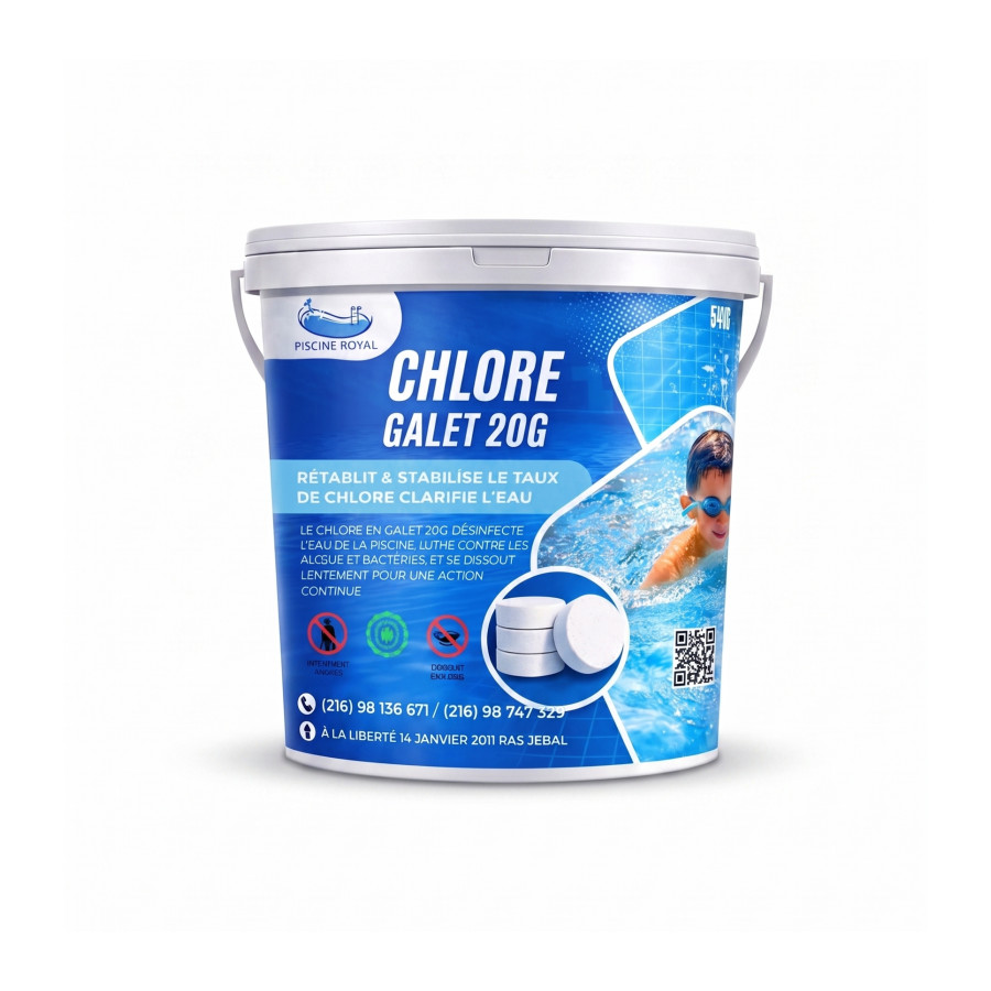 Chlore galets 200